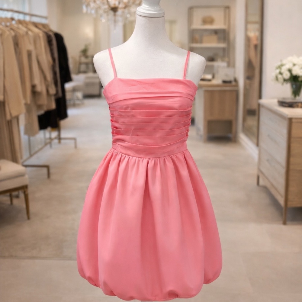 White Birch Barbie Pink Fit & Flare Bubble Dress NWOT S M L XL